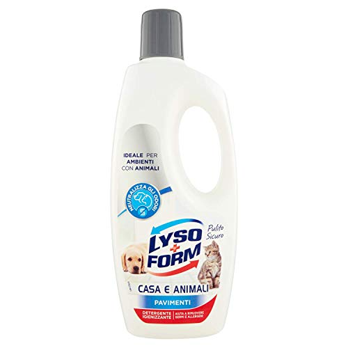 Lysoform Detergente Igienizzante per Superfici Abitate da Animali - 700 Ml, Pavimenti