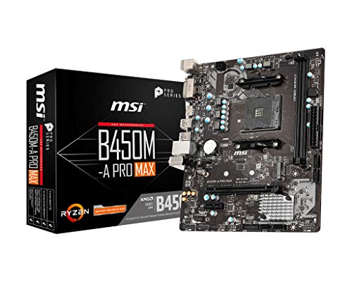 MB MSI B450M-A PRO MAX AMD RYZEN Gen3 (R5 R7 R9)
