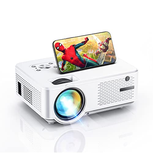 Mini Proiettore WIFI, Videoproiettore Portatile 7000 Full HD, Supporto 1080P, con Display 300  , Compatibile con PS4   chiavetta TV   smartphone per Home Cinema & Film All aperto