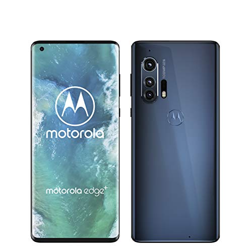 Motorola Edge Plus Smartphone, 108MP, 5G, Display Endless Edge 6.7  FHD+, Qualcomm Snapdragon Octa-Core SM8250, Batteria 5000 mAH, Memoria 12 256 GB, Android 10, Grigio (Thunder Grey)