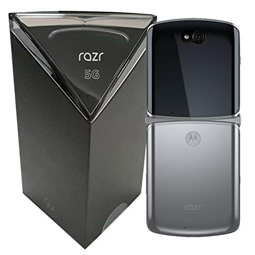 Motorola Razr 5G (2020) 256 GB ROM + 8 GB di RAM Sbloccato in fabbrica Smartphone Android Flip (Liquid Mercury)