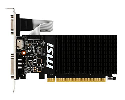 Msi GeForce GT710 2GD3H LP Scheda Grafica, 2 GB GDDR3, PCI Express ...
