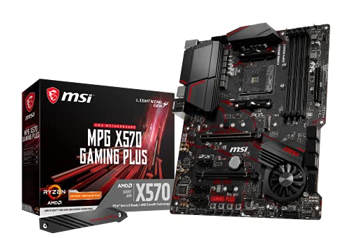 Msi Mpg X570 Gaming Plus, Scheda Madre Per Gaming, 128 GB, Nero