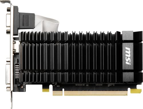 MSI NVIDIA GeForceGT 730 - Scheda grafica, 2 GB, GDDR3, PCI-E 2.0, ...