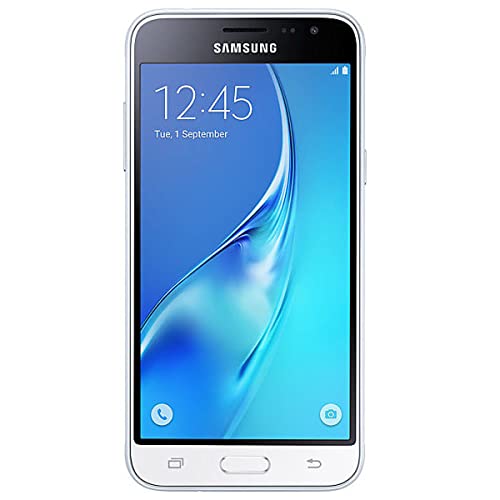 Samsung SM-J320FZWNXEO Smartphone Galaxy J3 2016 LTE (5 pollici, Android), 8 GB, bianco