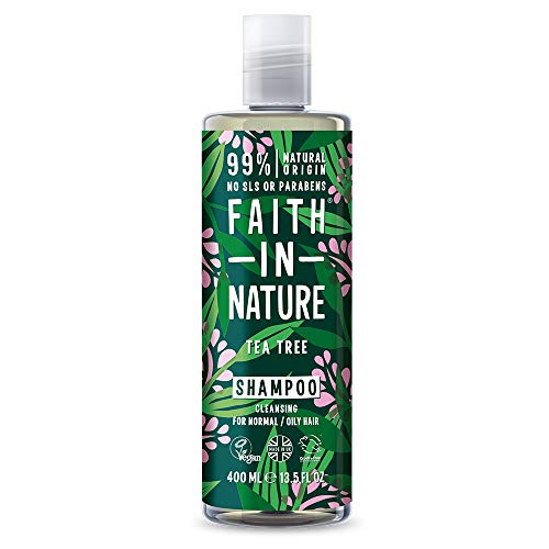Faith In Nature Shampoo Naturale all Albero del Tè, Vegano, senza ...