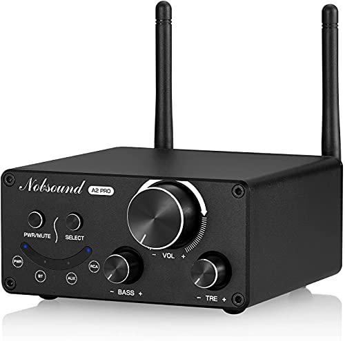 Nobsound A2 HiFi Stereo Bluetooth 4.2 Classe D Amplificatore Audio Home Amplificatore APTX-LL 160W + amplificatore di potenza 160W