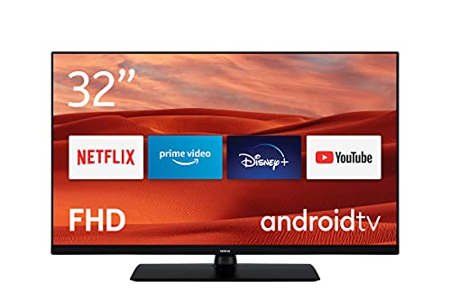 Nokia - Smart TV 32 pollici, Full HD Televisore (80 cm) LED Android TV (WiFi, Dolby Audio, HDR10, Assistente vocale, triplo tuner, DVB-C S2 T2)