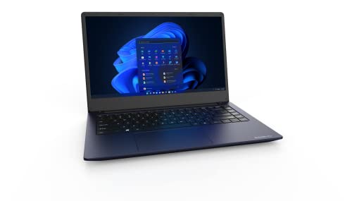 Notebook dynabook SatellitePro C40, 14  Core i5-1135G7, 8GB DDR4, 256G SSD, Intel UHD,WIFI+BT5, Vernice Antibatterica, Windows10 Pro (Downgrade Win11), Colore: Dark Blue