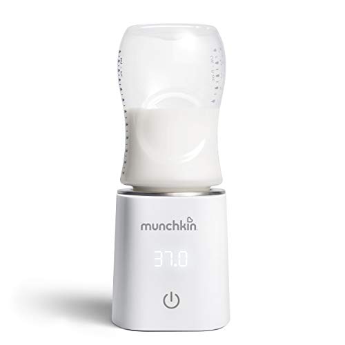 Nuovo scaldabiberon digitale Munchkin 37° - Temperatura perfetta, Ogni volta, blanca, 1 Unità (Confezione da 1)