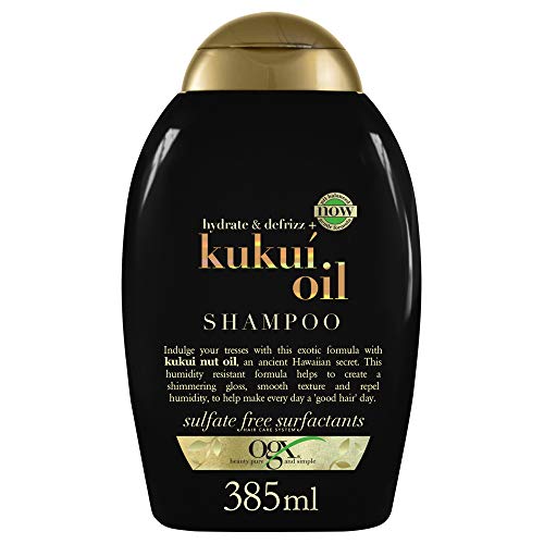 OGX Shampoo, Olio di Kukui, per Capelli Crespi 385 ml
