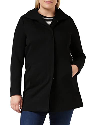 ONLY Classic Coat Cappotto, Black, S Donna
