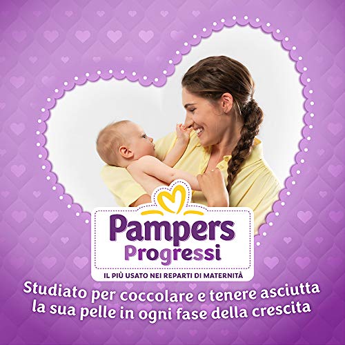 Pampers Progressi Midi, 162 Pannolini, Taglia 3 (4-9 Kg)...