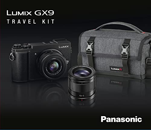 Panasonic DC-GX9AM Travel Kit fotocamera digitale Lumix, obiettivo ...