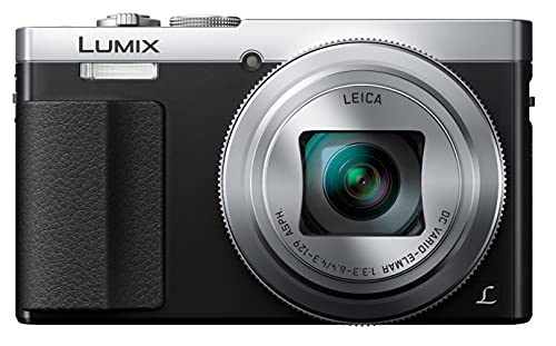Panasonic DMC-TZ70EG-S Lumix Fotocamera Digitale, Sensore MOS 12.1 Mp, Zoom Ottico 30x, Video Full HD, Argento