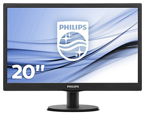 Philips Monitor 203V5LSB26 Monitor 20  LED, 5 ms, VGA, Full HD, Att...