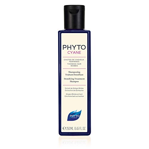 Phyto Phytocyane Shampoo Anticaduta Ridensificante, Ottimale per la Caduta Occasionale dei Capelli da Donna, Formato da 250 ml
