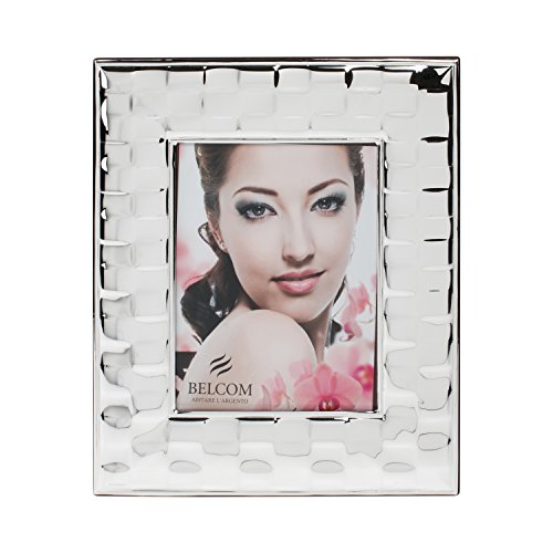 Portafoto Mistake con Argento Miro Silver Beltrami per foto da 18x24, con specchio argento