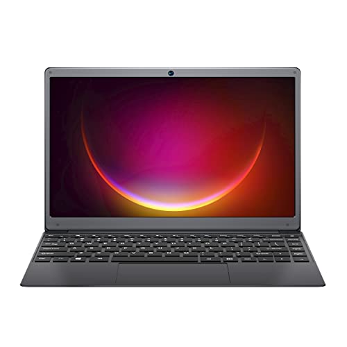 Portatile PC, BMAX S13 13.3  Windows 10 Notebook, Celeron N4020 (fino a 2.8 GHz) 6GB RAM 256G SSD, TF Card (Supporto 512G),1920 x 1080p, USB 3.0*2, BT 4.2, 2.4 G 5 G WiFi, Fotocamera frontale