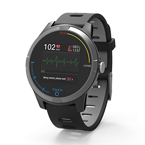 PRIXTON SWB28 - Smartwatch Fitness ECG   Orologio uomo digitale Blu...