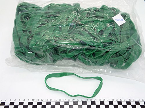 Progom - Elastici di gomma - 150(ø95mm x 10mm - verde - borsa 1kg