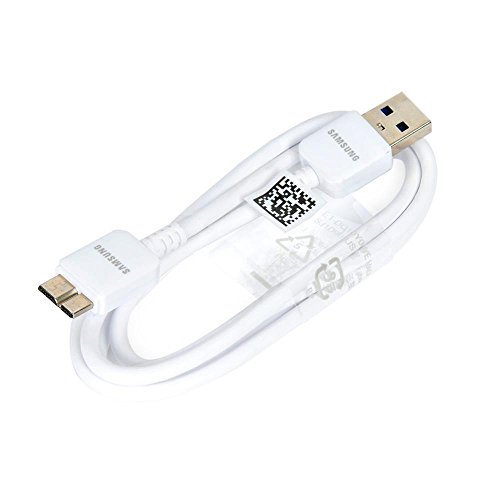 Pure, ET-DQ10Y0WE - Cavo dati originale per Samsung Galaxy Note 3 N9000   N9005, Note 3, USB 3.0, bianco
