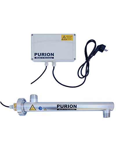 PURION 1000 Sistema UV Sistema di disinfezione del filtro dell acqua Sistema di disinfezione dell acqua Condizionatore d acqua 17W 1.000 l h
