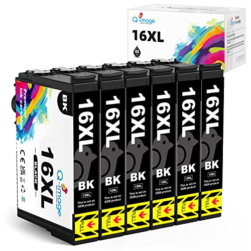 Q-image 16XL Cartucce d inchiostro Compatibili per Epson 16 XL Sost...