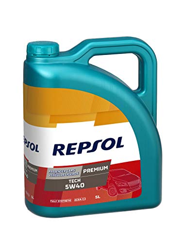 Repsol - Olio lubrificante Premium Tech 5W40, 5 litri