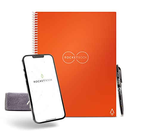 Rocketbook Core Quaderno Smart – Smart Notebook, Cancellabile, Ri...