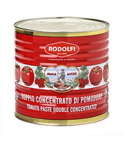 Rodolfi- doppio concentrato di pomodoro gr 2750