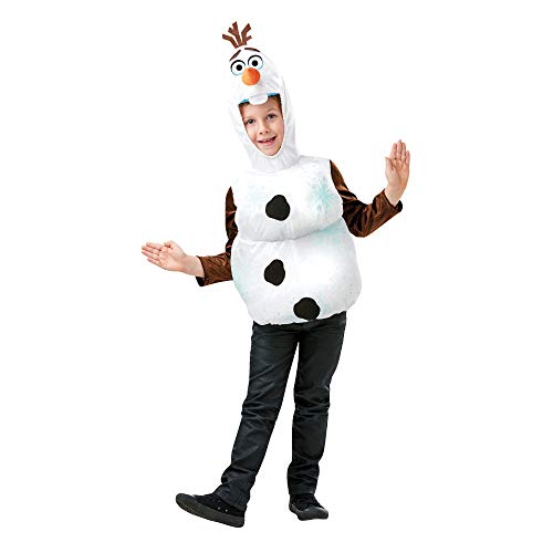 Rubie s 300509- Disney Frozen 2 Olaf Costume Divertente, Per Bambini, Multicolore, S (3-4 anni)