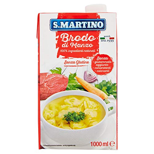 S.MARTINO - Brodo Pronto Manzo 1 Litro - 1000 Gr