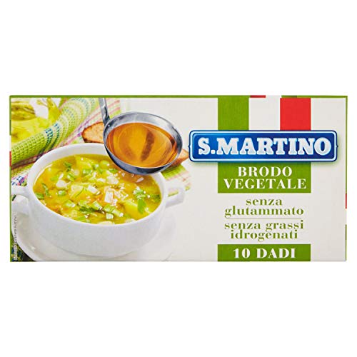 S.MARTINO - Brodo Vegetale 10 Cubi 110G - 110 Gr