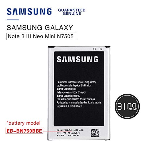 SAMSUNG Batteria Originale EB-BN750BBE Galaxy Note 3 Neo N7505 