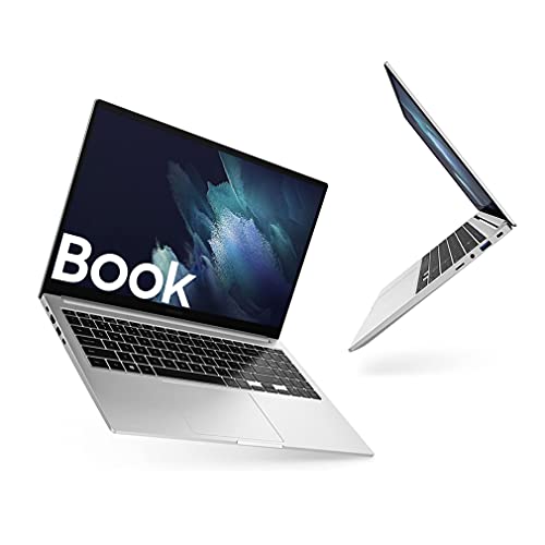Samsung Galaxy Book Laptop, Processore Intel Core i5 di undicesima generazione, 15,6 Pollici, Windows 10 Home, 8GB RAM, SSD 512GB, Scheda grafica dedicata NVIDIA GeForce MX450, Colore Mystic Silver