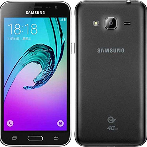 SAMSUNG Galaxy J3 2016 J320FD Smartphone da 8 GB, Dual SIM, Nero [Italia]