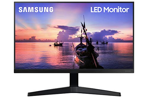 Samsung Monitor LED T35F (F24T352), Flat, 24 , 1920 x 1080 (Full HD), IPS, Bezeless, 75 Hz, 5 ms, FreeSync, HDMI, D-Sub, Eye Saver Mode, Dark Blue Grey