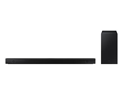 Samsung Soundbar HW-B650 ZF con Subwoofer, 3.1 Canali 430W 2022, Audio 3D, Suono Bilanciato, Uniforme e Ottimizzato, Bassi Profondi