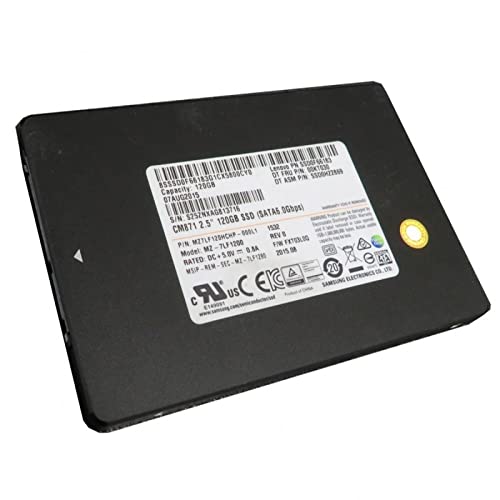 Samsung SSD 120GB 2.5  MZ-7LF1200 MZ7LF120HCHP-000L1 SSD0F66183 00KT030 SATA III