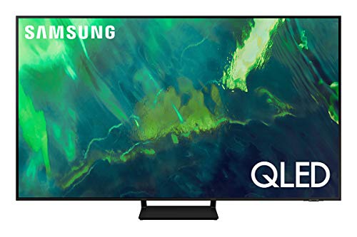 Samsung TV QLED QE75Q70AATXZT, Smart TV 75  Serie Q70A, Modello Base, QLED 4K UHD, Alexa integrato, Grey, DVB-T2 [Efficienza energetica classe E]