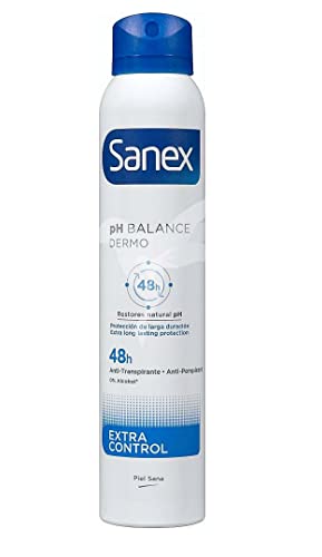 Sanex - Deodorante da donna “Dermo Extra Control” per pelli nor...