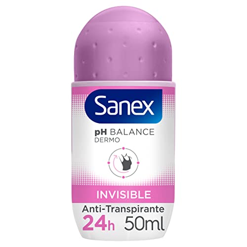 Sanex Deodorante, Dermo Invisible Deo Roll-On, 45 ml