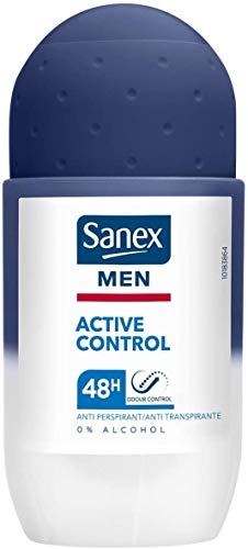 Sanex, Deodorante roll-on da uomo Active Control, anti-traspirante, da 50 ml