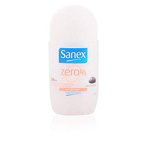 Sanex Deodorante, Zero% Piel Sensible Deo Roll-On, 50 ml