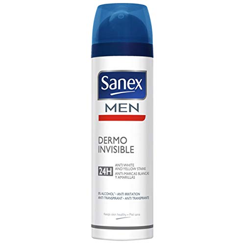 Sanex Men Dermo Invisible Deodorante Spray – 3 contenitori da 200 ml – Totale: 600 ml