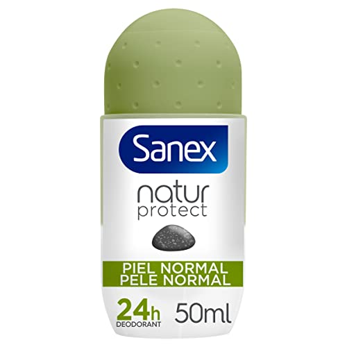 Sanex Natur Protect, Deodorante per uomo o donna, deodorante Roll-On, pelle normale, 50 ml