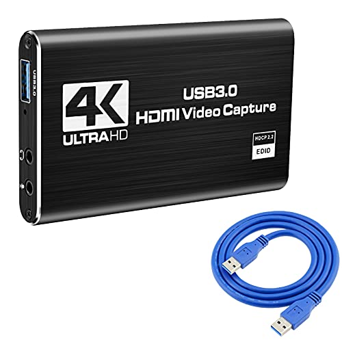 Scheda Acquisizione Video USB 3.0 Game Capture 4K 60fps Capture Car...