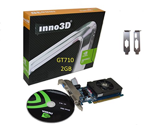 Scheda Grafica Inno3D GeForce GT 710, 2048 MB DDR3 – Low Profile, passivo