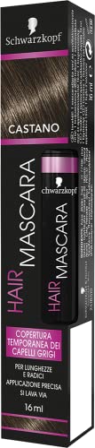 Schwarzkopf Hair Mascara, Mascara Temporaneo per Capelli, Copertura...